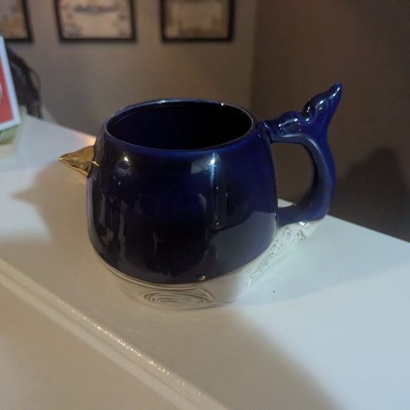 Cracker Barrel Blue Whale Mug - Picture 1 of 4